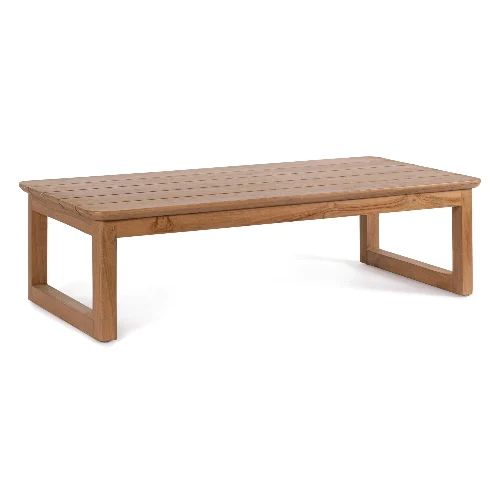 Stolik kawowy EVORA 122x60 z drewna tekowego Bizzotto