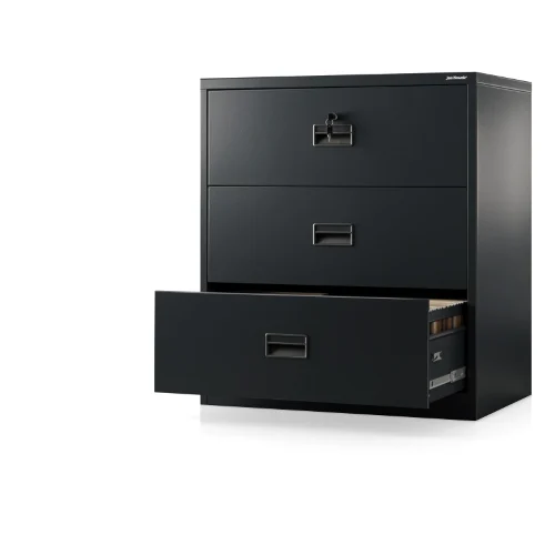 Szafa kartotekowa metalowa z 3 szufladami antracytowa, 900x1020x600 mm: SARA XL V3