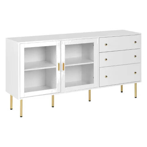 Szafka 2-drzwiowa MILORA 160 cm Biały