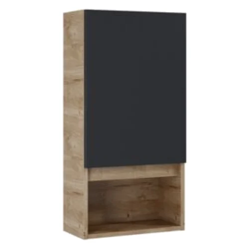 Szafka łazienkowa wisząca Top czarno-brązowa 80 x 40 cm Elita
