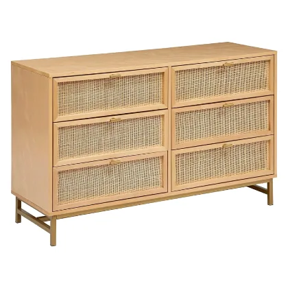 Szeroka komoda rayo rattan