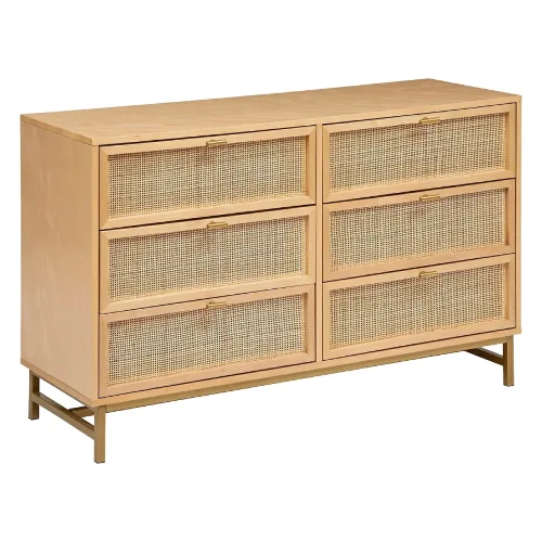 Szeroka komoda rayo rattan