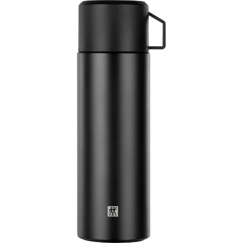 Termos z kubkiem Zwilling Thermo - 1 ltr, Czarny