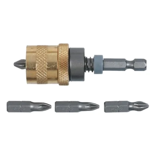 Uchwyt do końcówek, 1/4", 65 mm, zestaw 5 sztuk TOPEX
