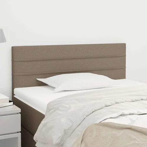 vidaXL Zagłówek do łóżka, taupe, 80x5x78/88 cm, tkanina