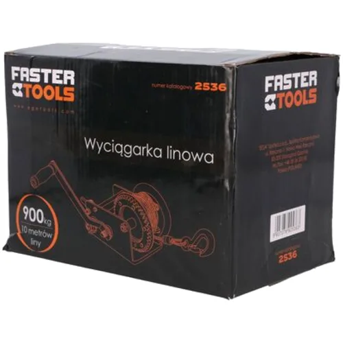 Wyciągarka linowa 900 kg FASTER TOOLS