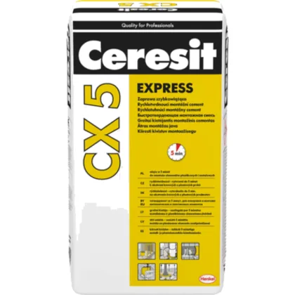 Zaprawa szybkowiążąca CX5 worek 25 kg Ceresit