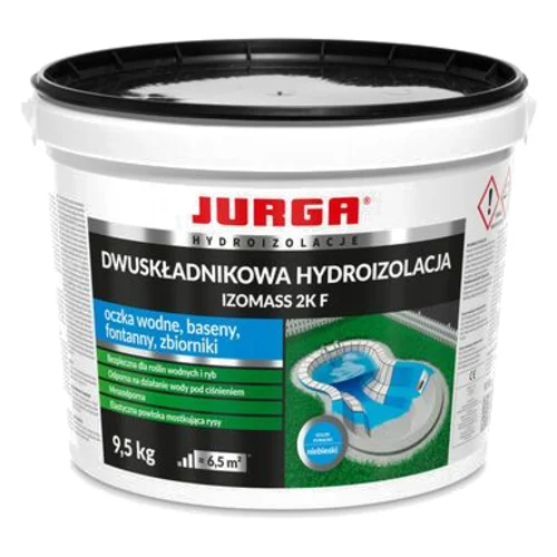Zaprawa uszczelniająca IZOMASS 2KF 9,5 kg