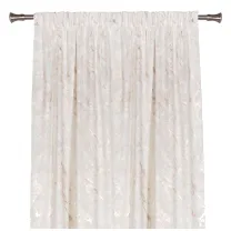 Zasłona z taśmą Marble 140 x 280 cm beżowy