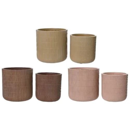 Zestaw 2 osłonek clayfibre śr. 30 cm mix 3 kolorów