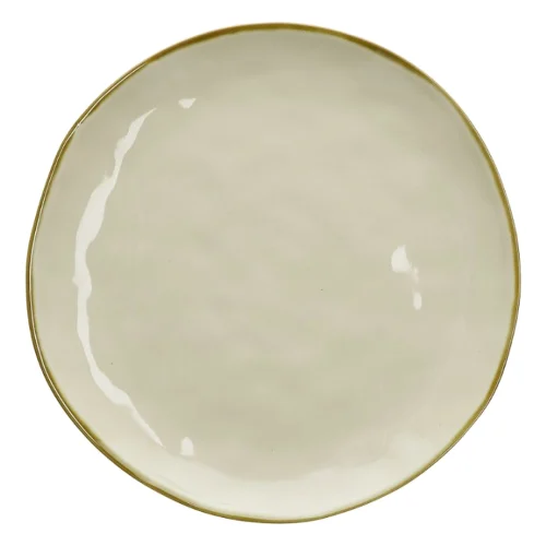 Zestaw 4 talerzy obiadowych concerto avorio - kość słoniowa, 27 cm