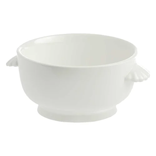 Zestaw 6 misek na zupę terrine - biały, 12.5 cm