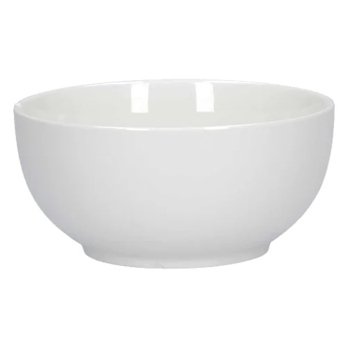 Zestaw 6 okrągłych misek terrine - biały, 11.5 cm