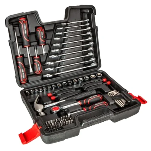 Zestaw narzędziowy 1/4", 3/8" 73 sztuki Top Tools