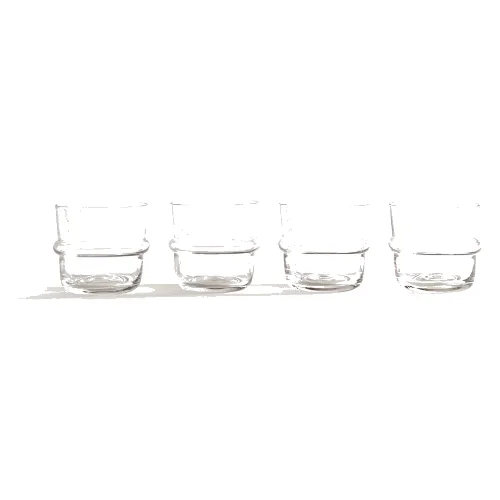 Zestaw szklanek NORAN transparentnych 4 szt. 0,30 l
