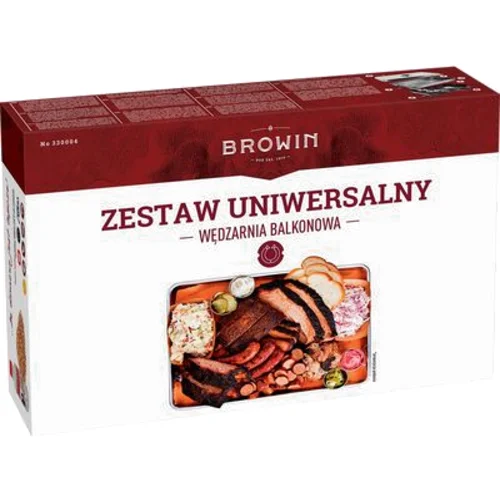 Zestaw uniwersalny wędzarnia balkonowa 4 kg